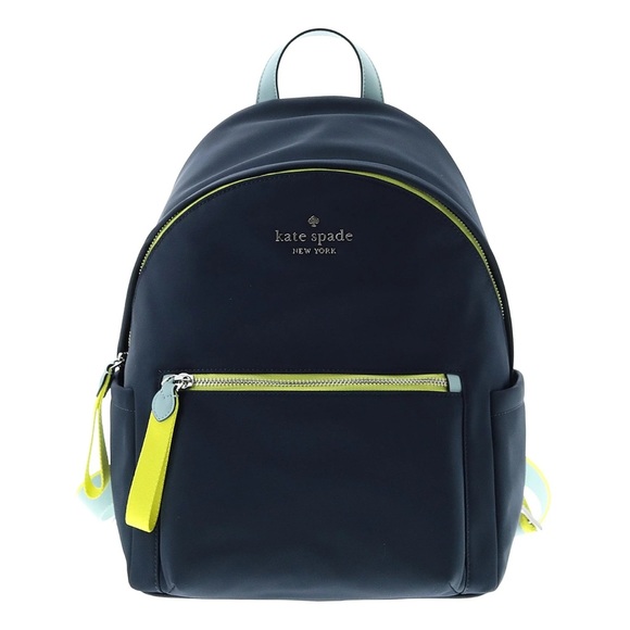 KATE SPADE Chelsea The Little Better Nylon Backpack Medium Bag Blazer Blue - Picture 8 of 8